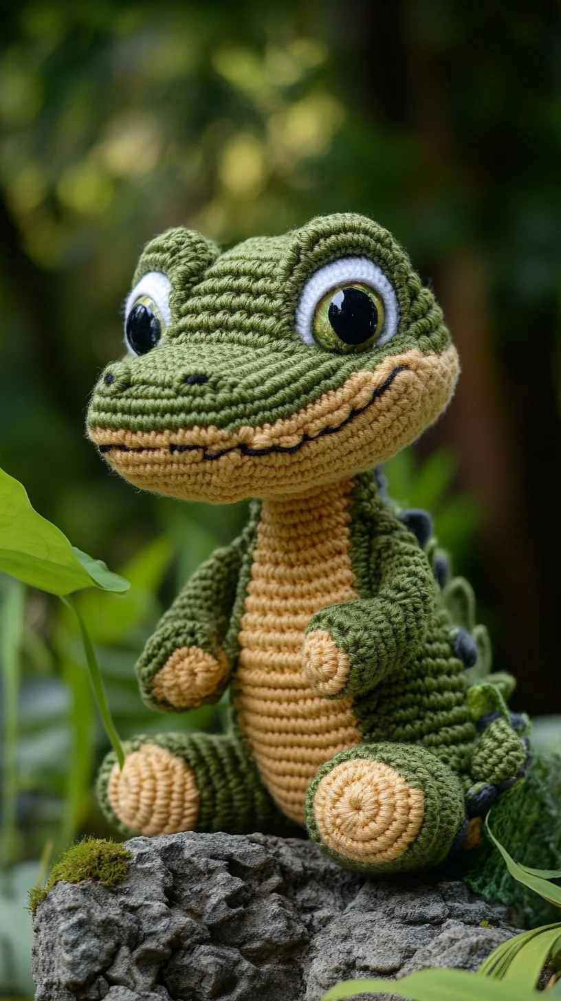 Adorable Amigurumi Alligator: A Fun and Whimsical Crochet Companion