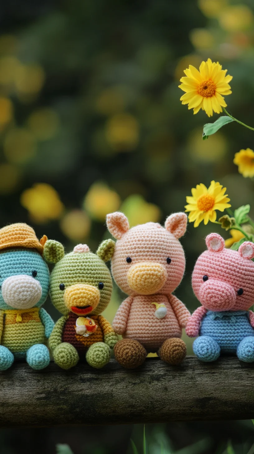 Adorable Amigurumi Animals: Perfect Patterns for Cozy Home Decor
