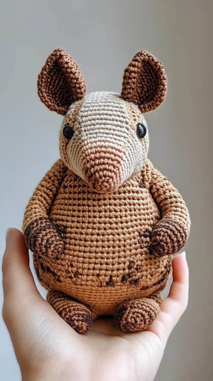 Adorable Amigurumi Armadillo: A Delightful Crochet Companion