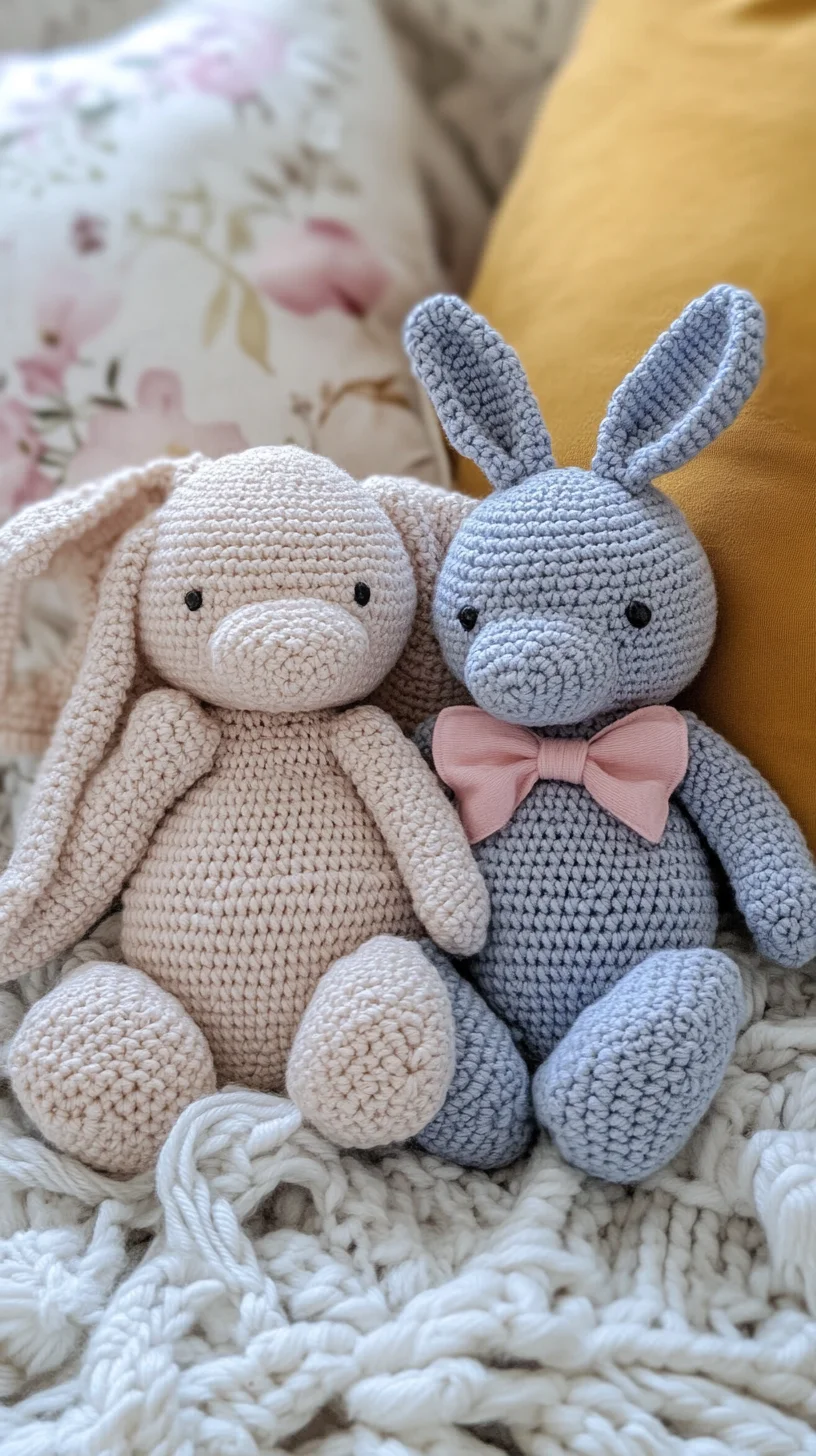Adorable Amigurumi Bunnies: Craft Your Own Cozy Crochet Companions