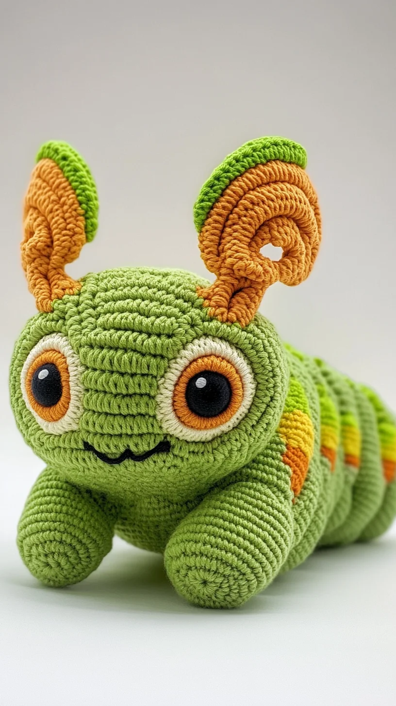Adorable Amigurumi Caterpillar: Crafting a Cuddly Companion