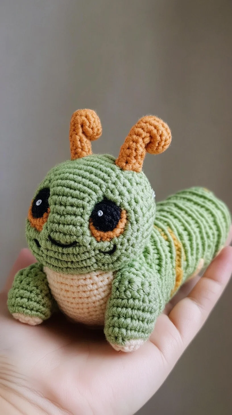 Adorable Amigurumi Caterpillar: Perfect for Crafters and Collectors