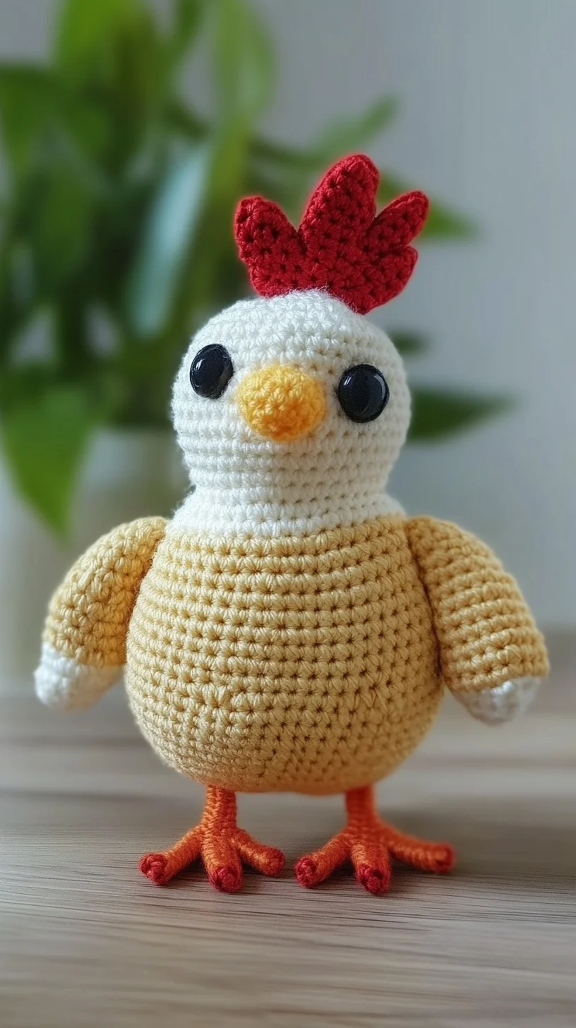 Adorable Amigurumi Chick: Craft Your Cuddly Companion!
