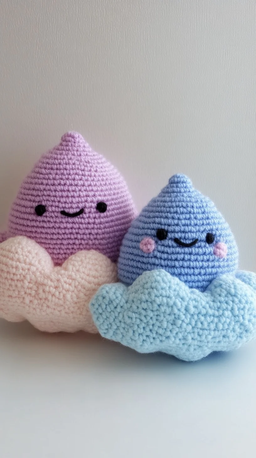 Adorable Amigurumi Clouds: Perfect Plush Companions for Any Space!