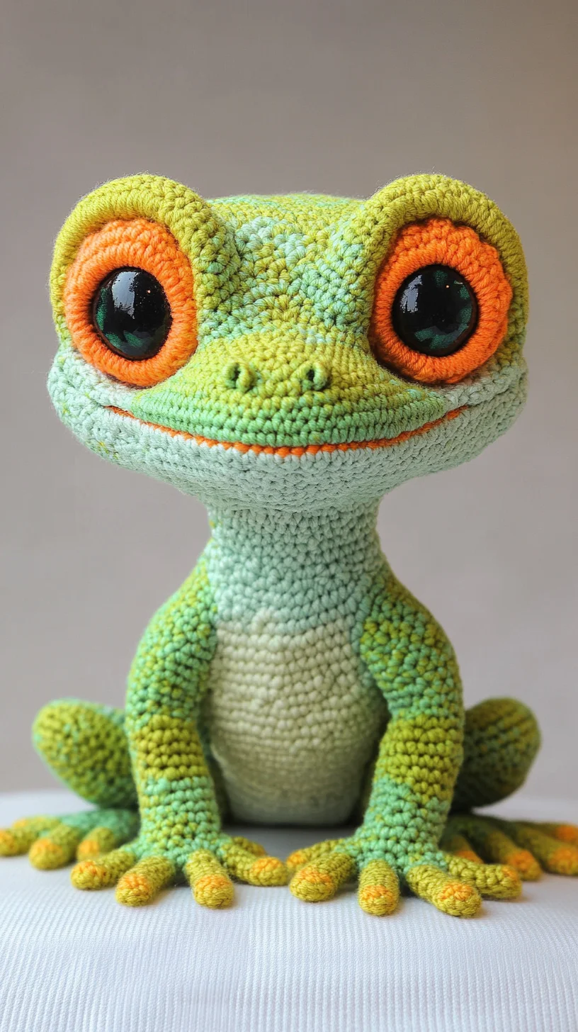 Adorable Amigurumi: Craft Your Own Cozy Chameleon Companion