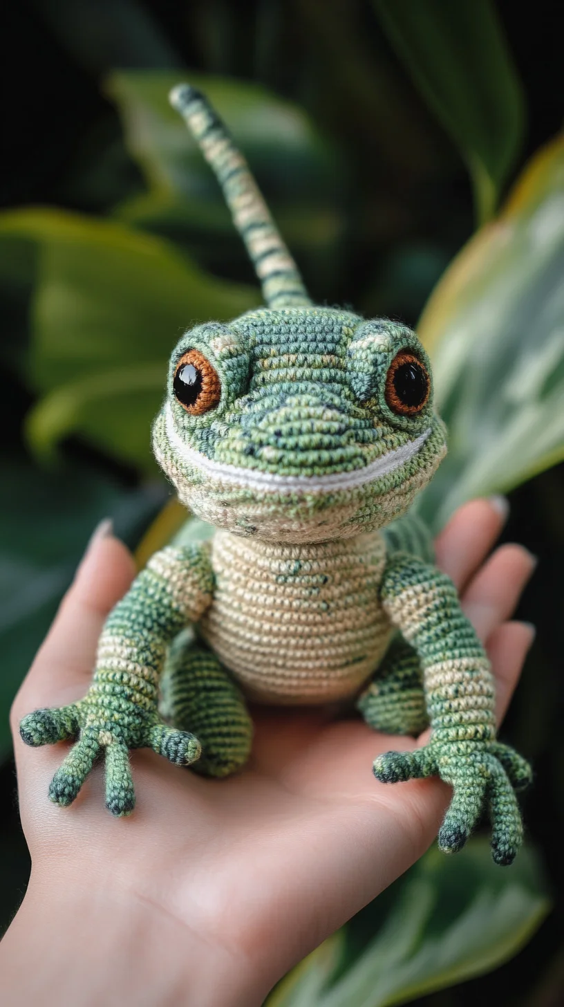 Adorable Amigurumi: Crafting Your Own Cute Crocheted Lizard