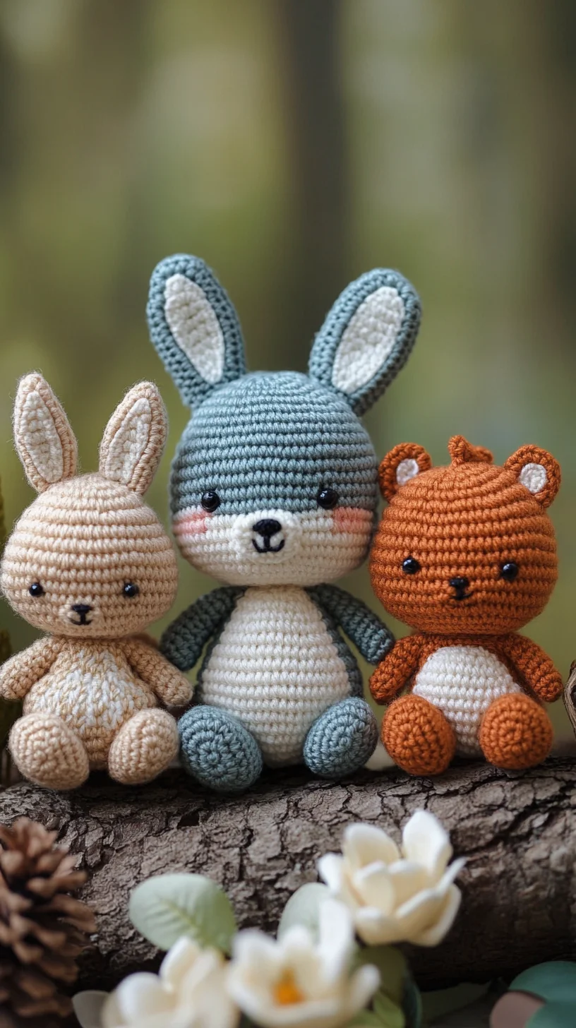 Adorable Amigurumi Creatures to Brighten Your Home Decor
