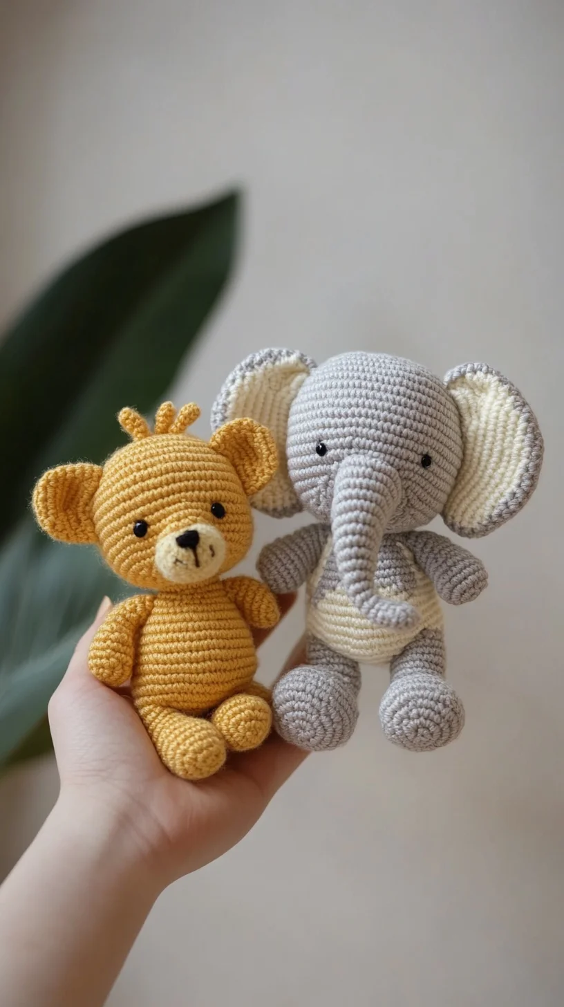 Adorable Amigurumi Cuties: Perfect for Handmade Gifts and Décor!