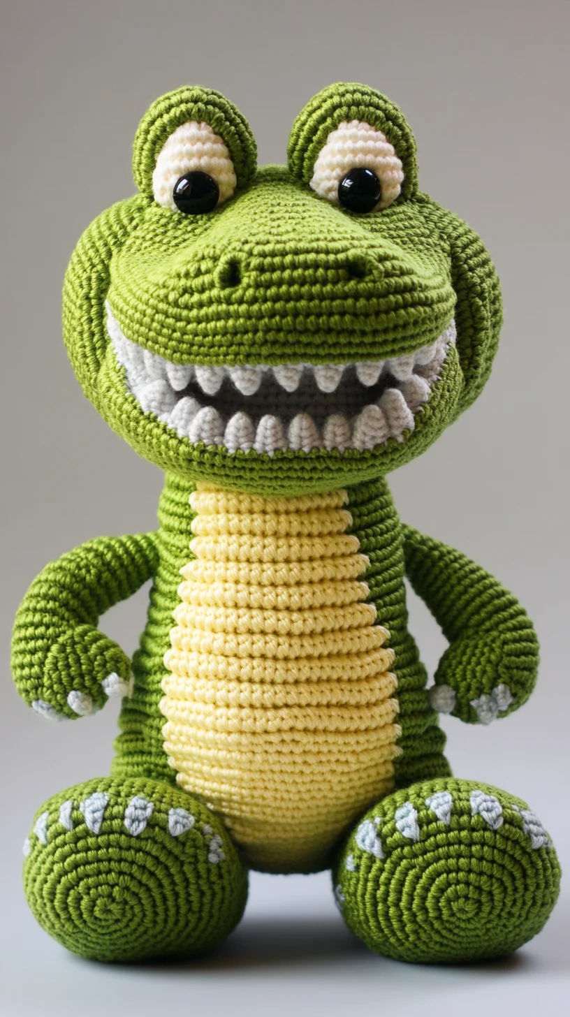 Adorable Amigurumi Dino: A Perfect Crochet Companion for Kids and Collectors