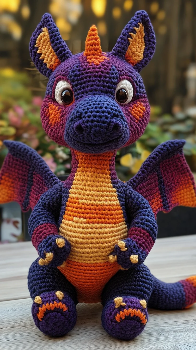 Adorable Amigurumi Dragon: A Charming Crochet Companion for All Ages