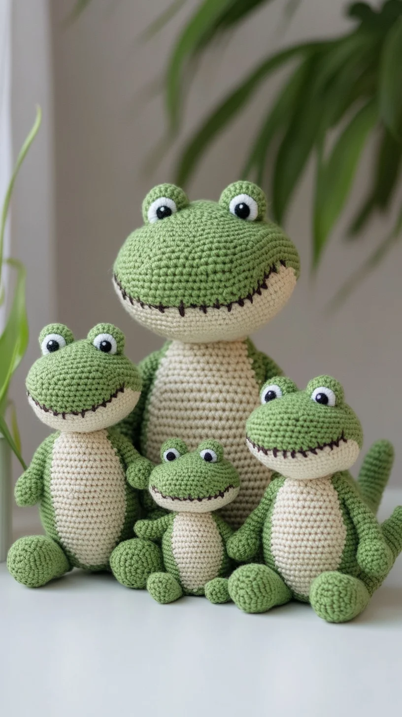 Adorable Amigurumi Frogs: Crafting Cuteness with Crochet