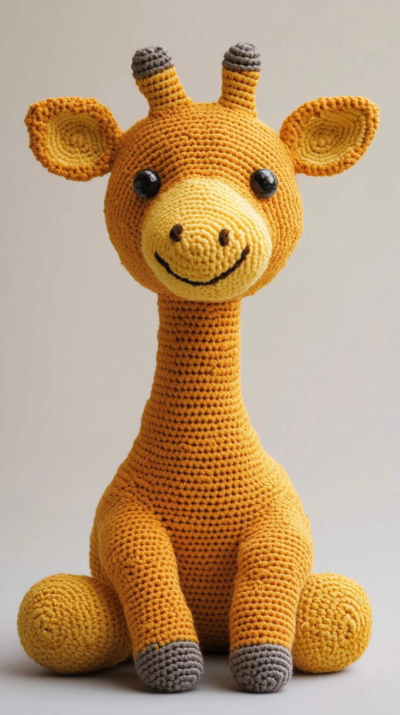 Adorable Amigurumi Giraffe: A Perfect Gift for Kids and Collectors Alike!