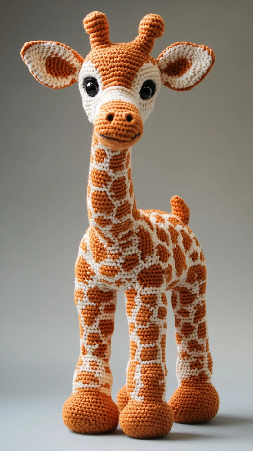 Adorable Amigurumi Giraffe: A Perfect Playful Companion for All Ages