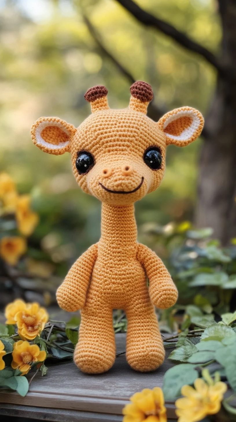 Adorable Amigurumi Giraffe: A Whimsical Addition to Your Crochet Collection