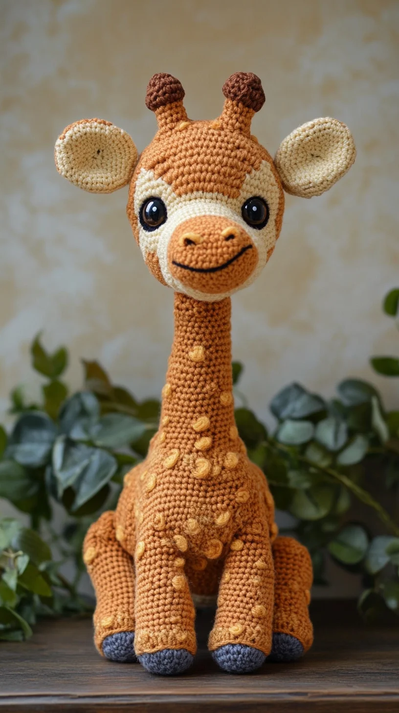 Adorable Amigurumi Giraffe: The Perfect Crochet Companion for All Ages!