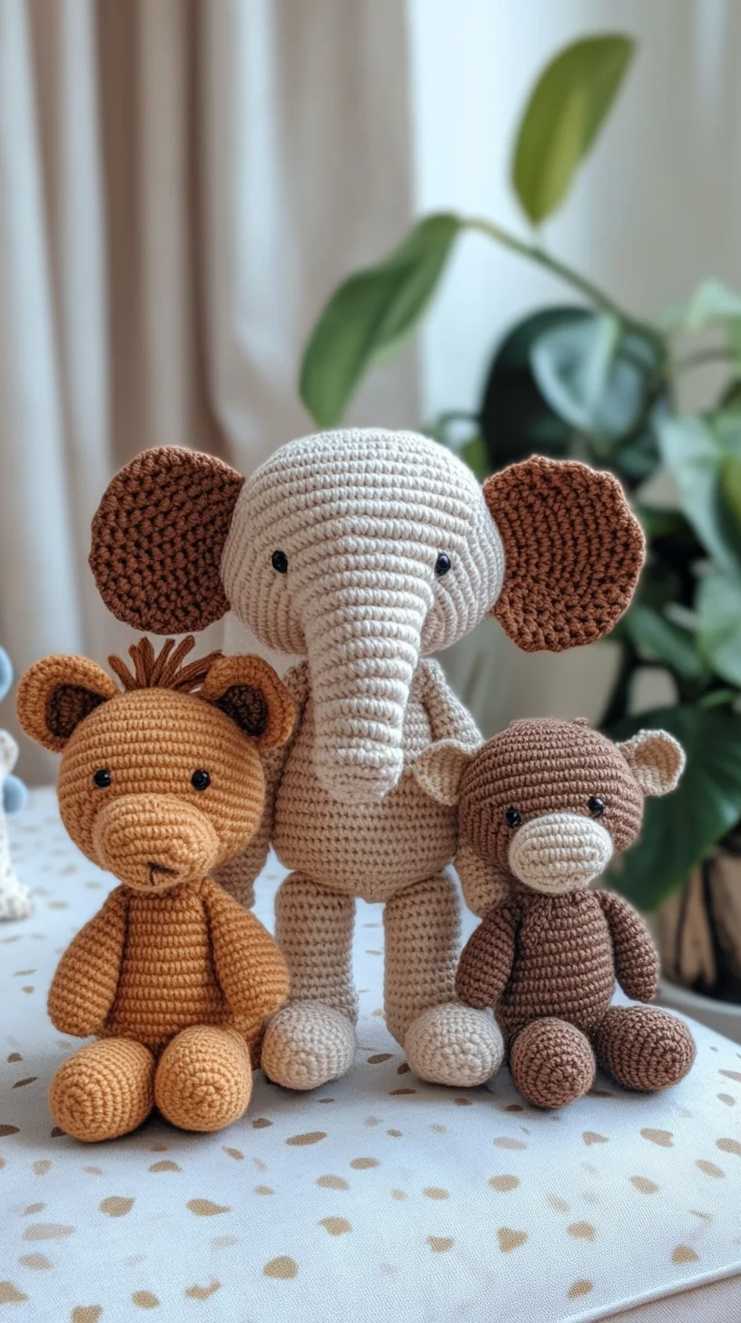 Adorable Amigurumi: Handcrafted Crochet Animals That Warm the Heart