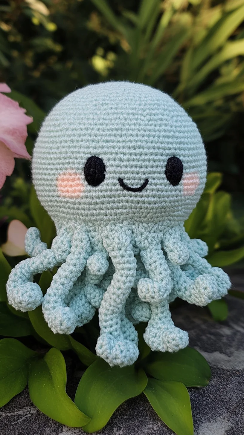 Adorable Amigurumi Jellyfish: Craft Your Own Whimsical Ocean Companion!