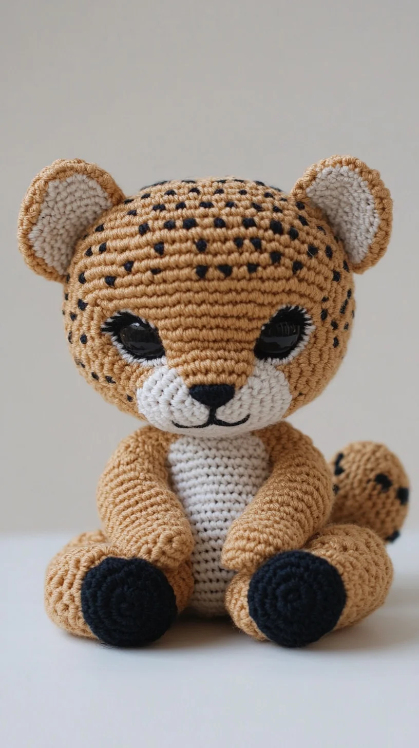 Adorable Amigurumi Leopard: A Cuddly Crochet Companion for All Ages