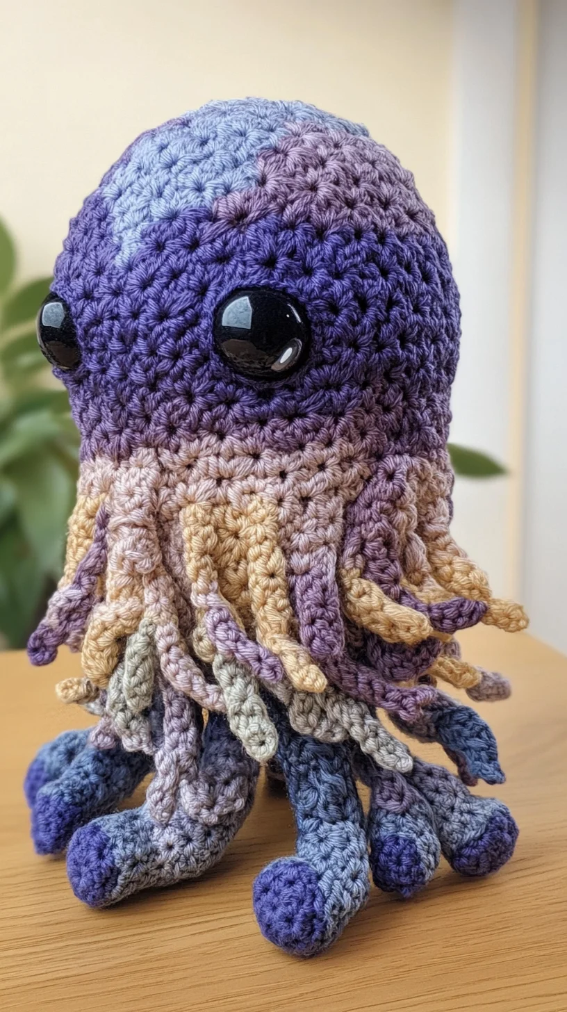 Adorable Amigurumi Octopus: A Colorful Crochet Delight