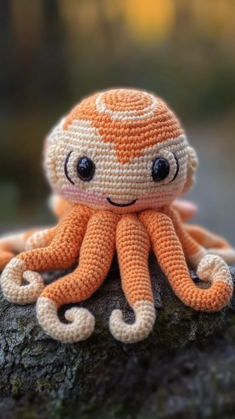 Adorable Amigurumi Octopus: A Sea of Cuteness for Every Crochet Lover