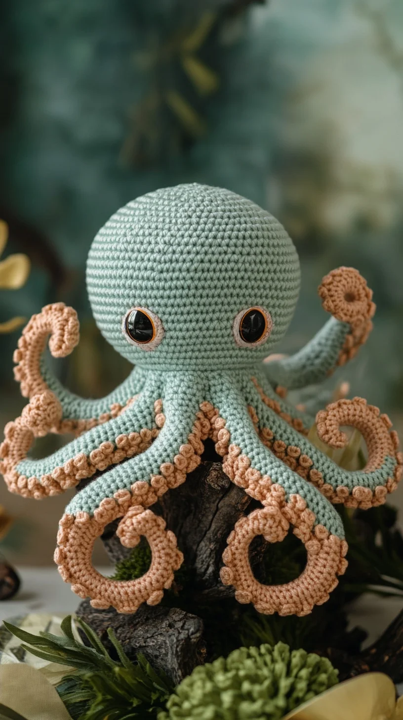 Adorable Amigurumi Octopus: A Whimsical Crochet Companion for All Ages