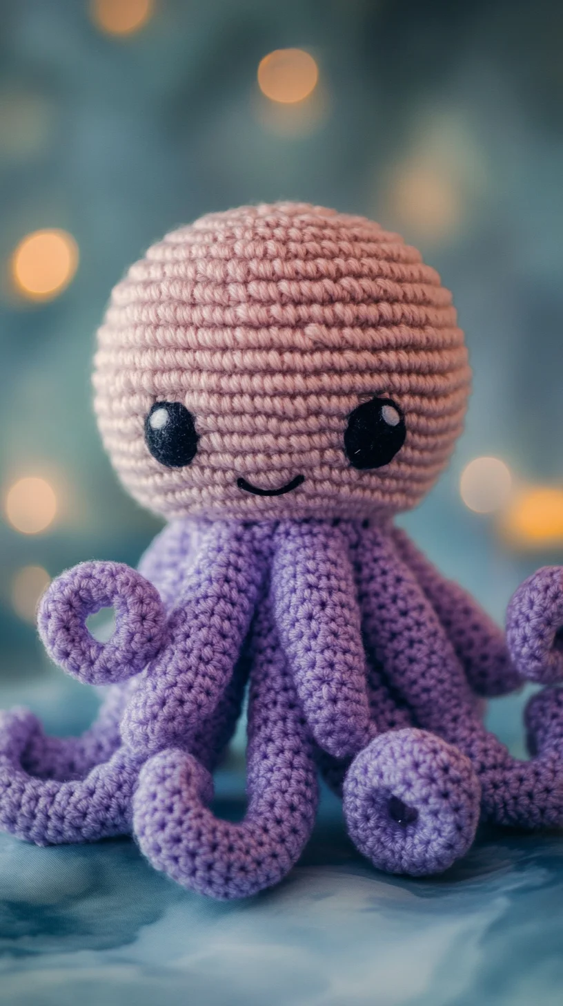 Adorable Amigurumi Octopus: A Whimsical Touch to Your Creations