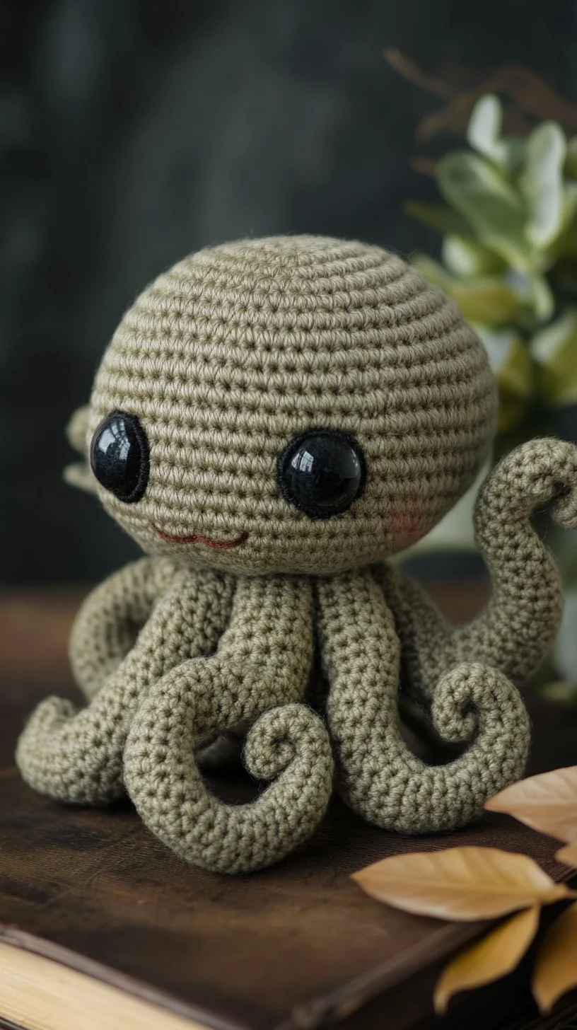 Adorable Amigurumi Octopus: Craft Your Kawaii Companion!
