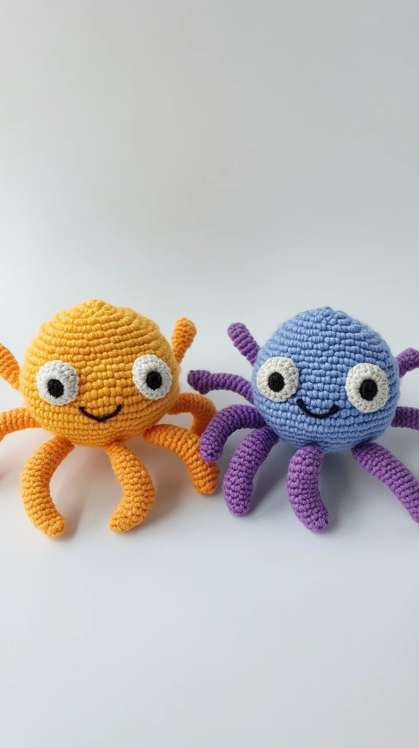 Adorable Amigurumi Octopuses to Brighten Your Home Décor