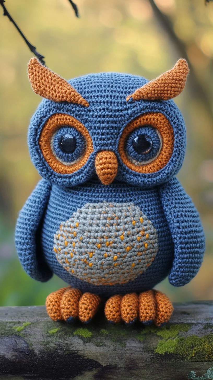 Adorable Amigurumi Owl: A Crafty Companion for All Ages!