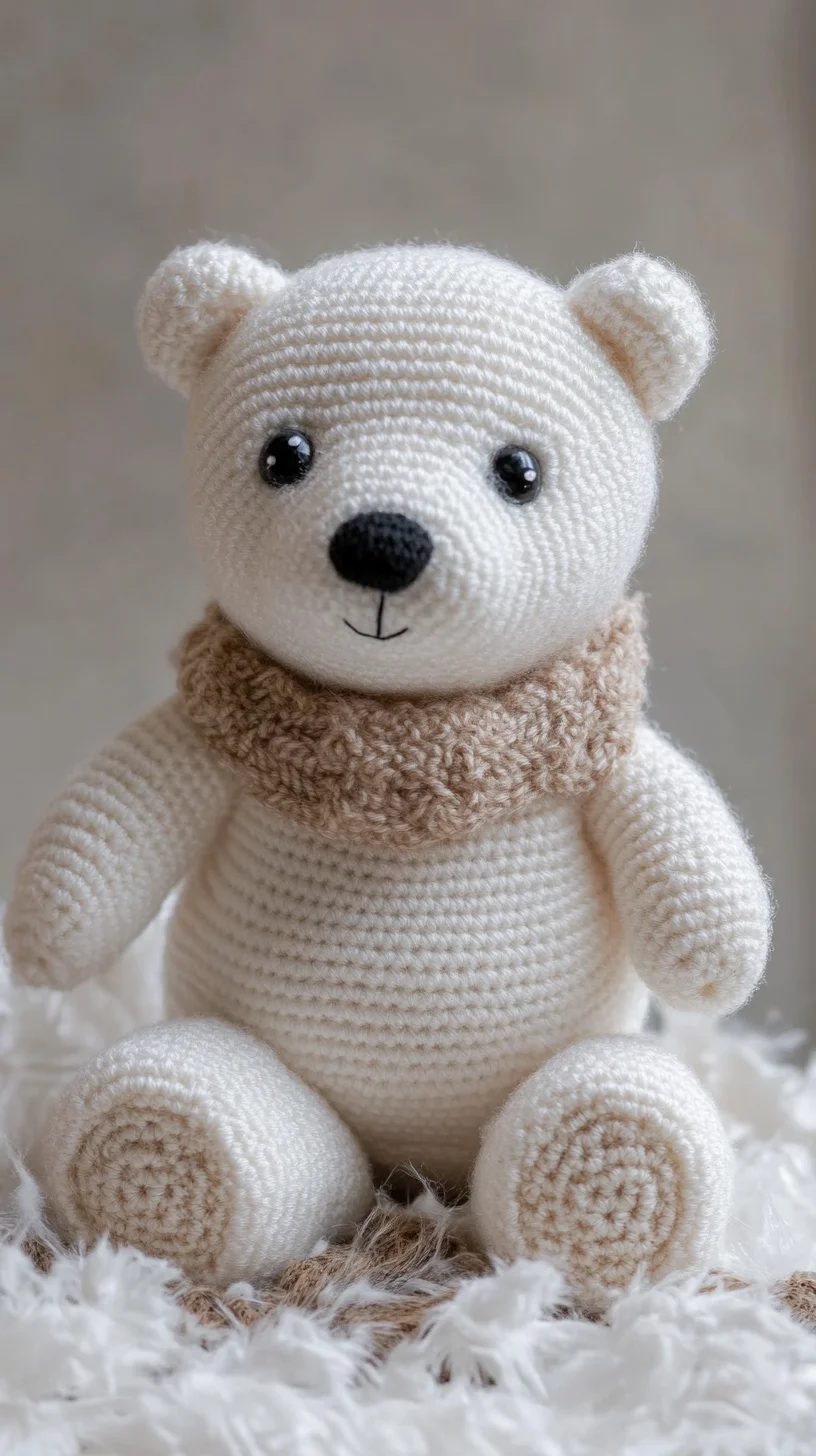 Adorable Amigurumi Polar Bear: Craft Your Cozy Companion!