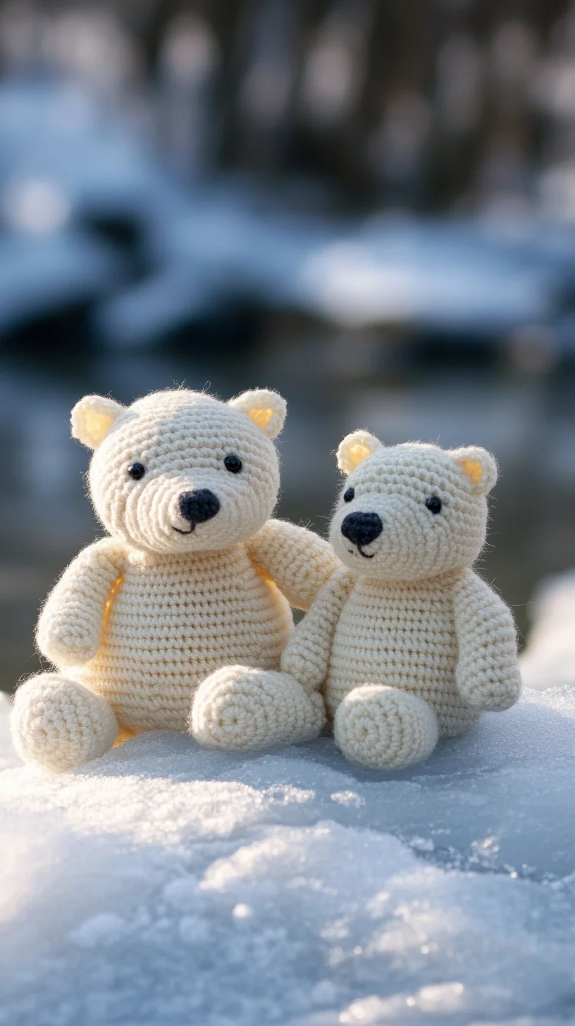Adorable Amigurumi Polar Bears: Cute Creations to Cozy Up Your Space!