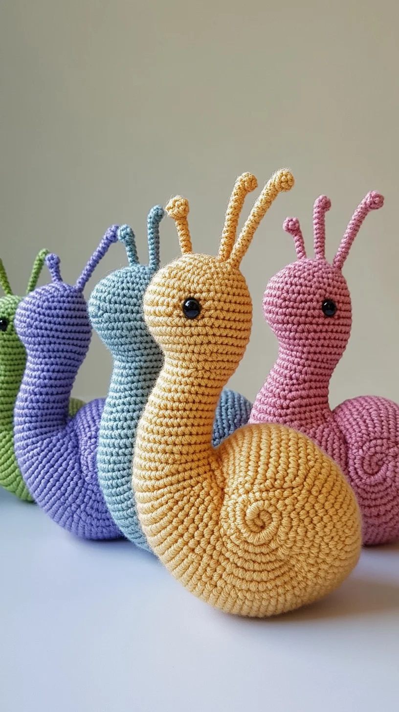 Adorable Amigurumi Snails: Whimsical Crochet Creations for All Ages