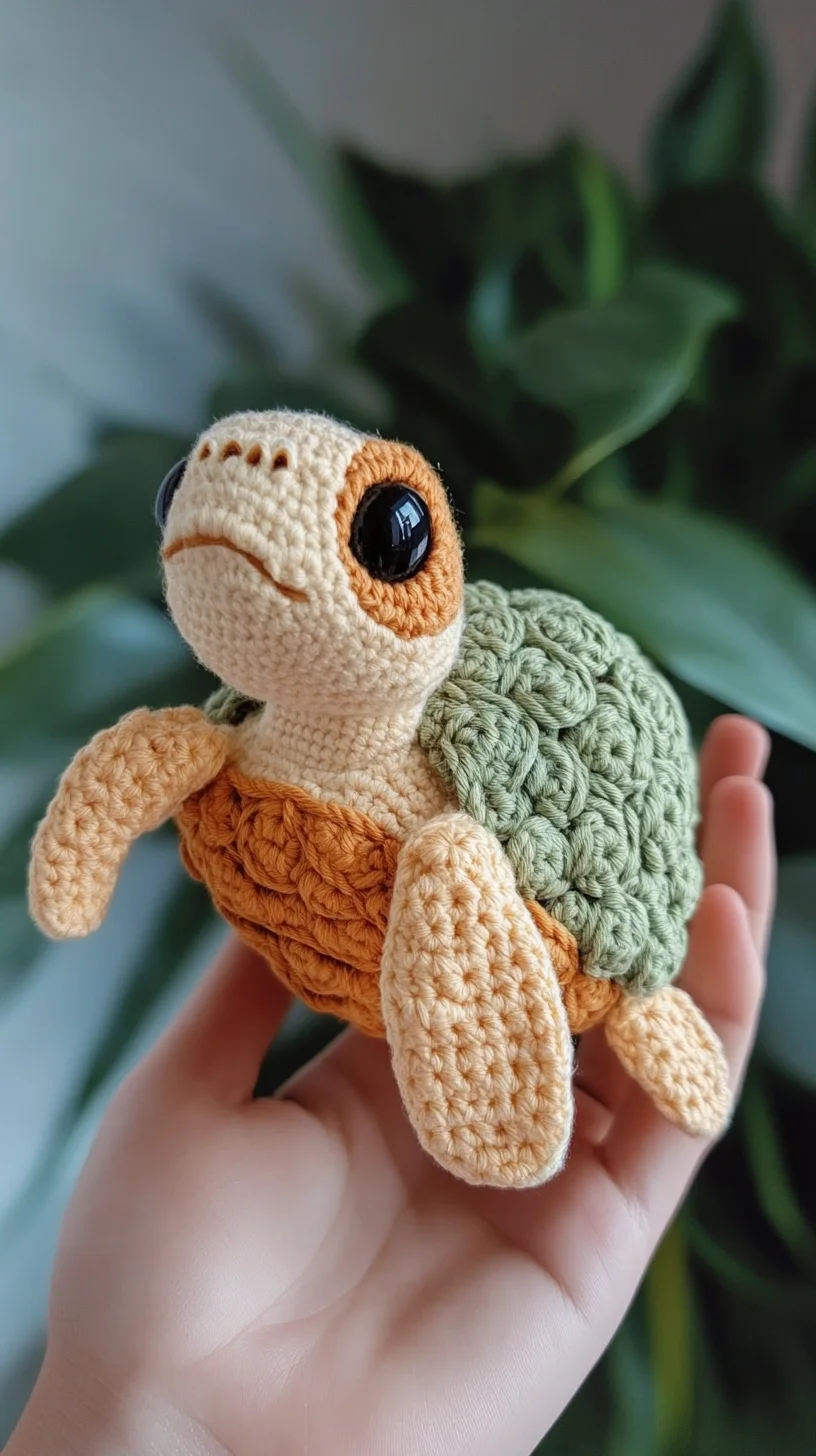 Adorable Amigurumi Turtle: A Charming Crochet Companion