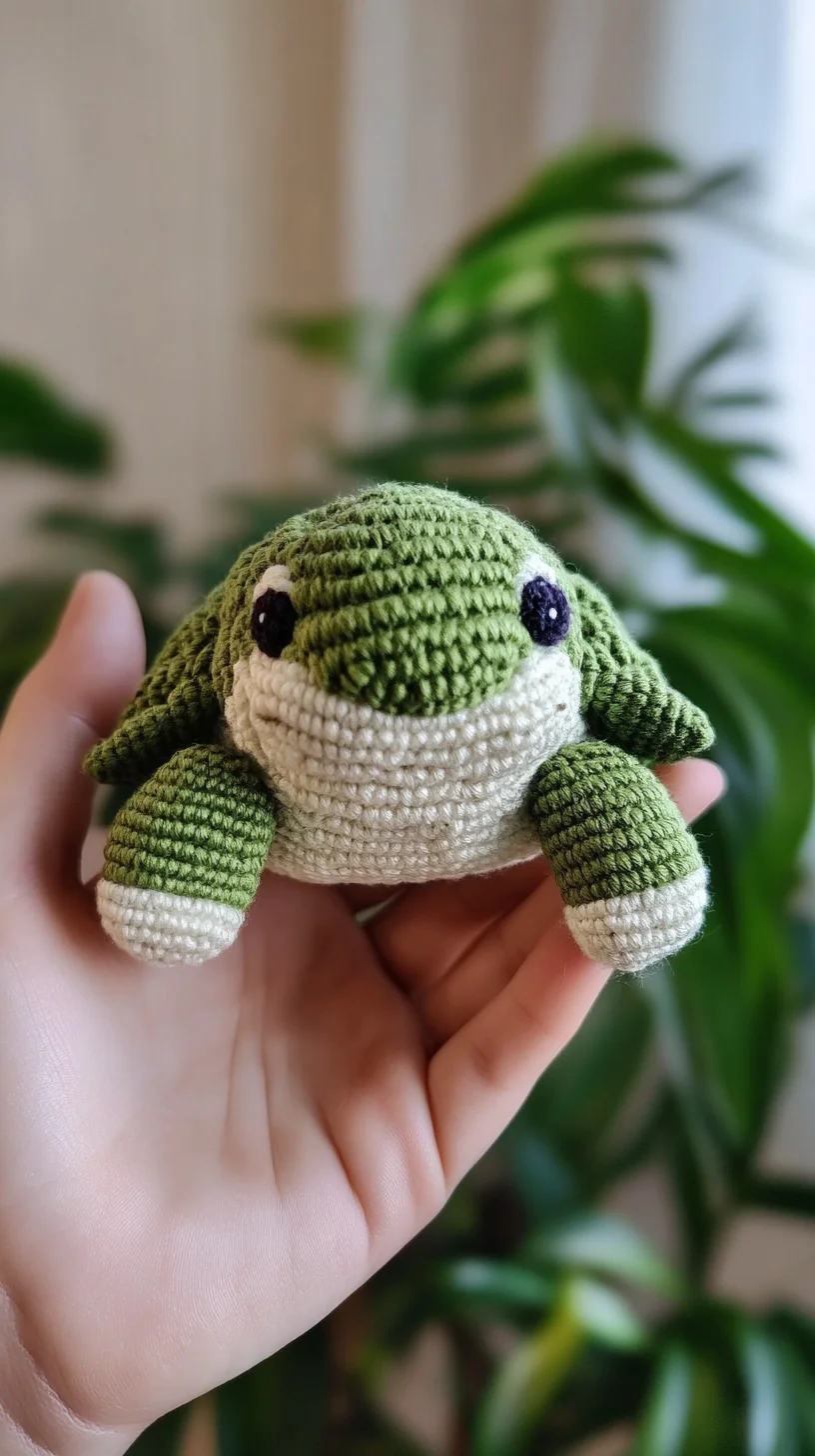 Adorable Amigurumi Turtle: Craft a Cuddly Companion!