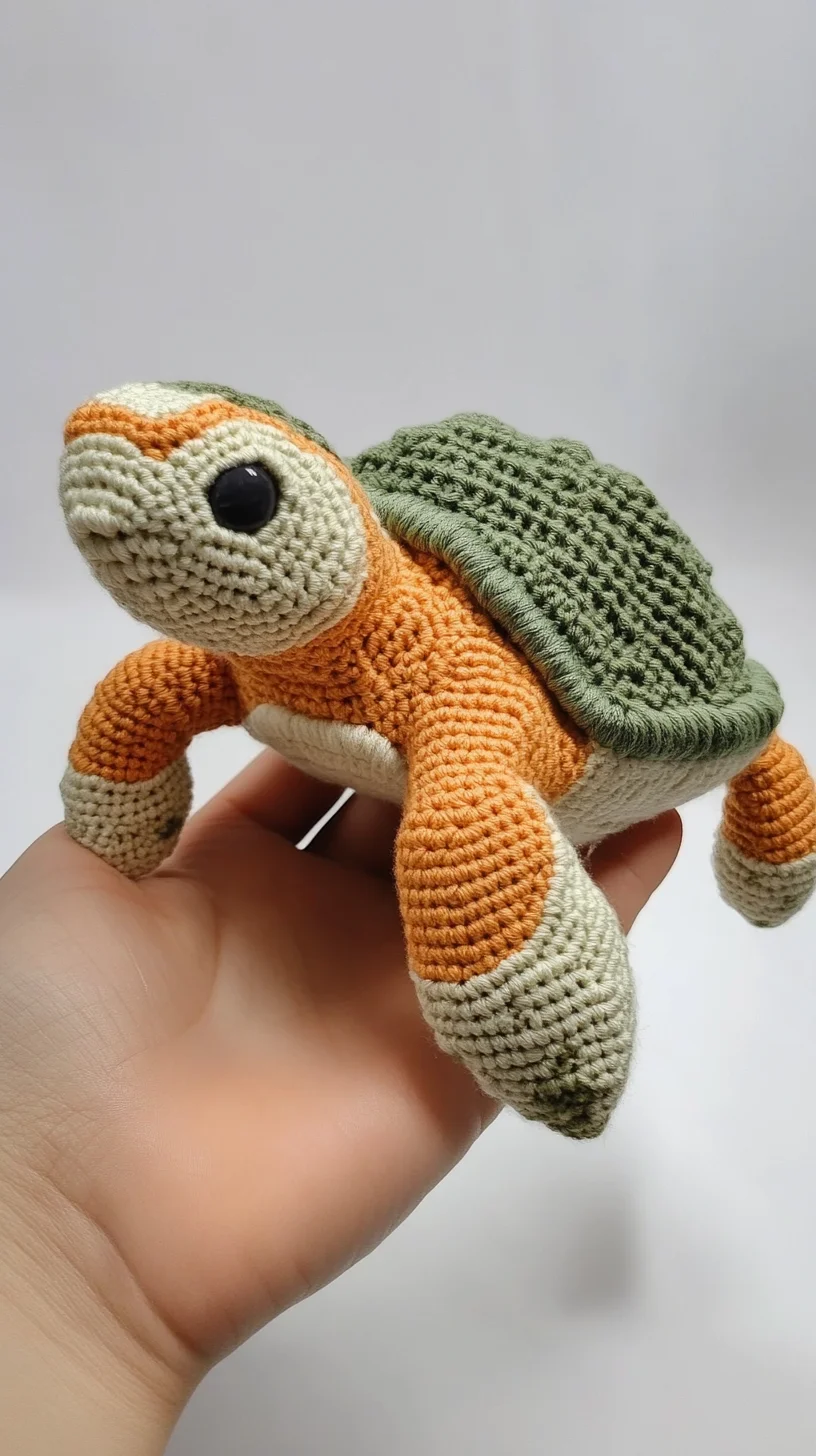 Adorable Amigurumi Turtle: Perfect for Crafters of All Levels!
