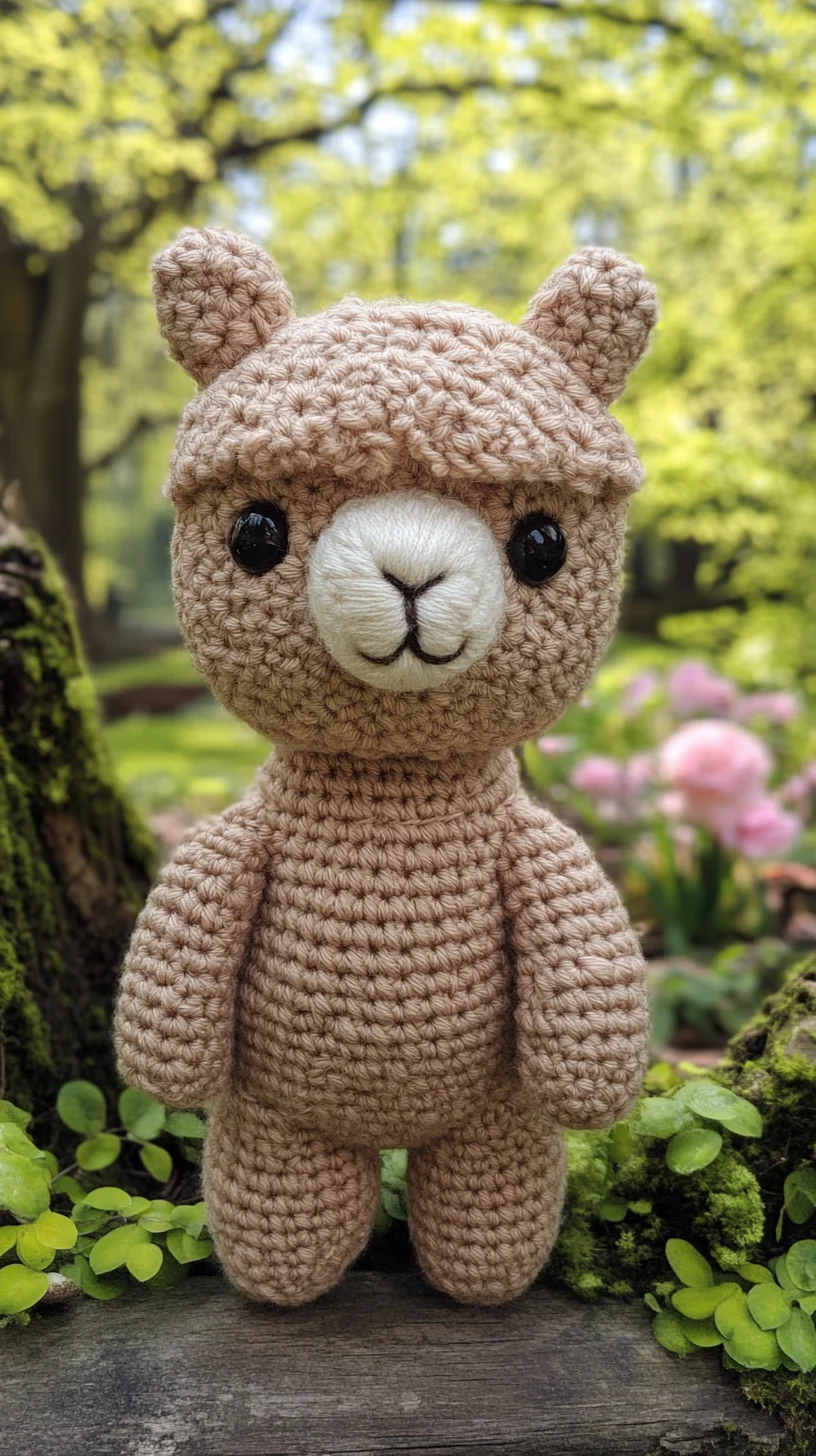 Adorable Crochet Alpaca: A Charming Addition to Any Collection