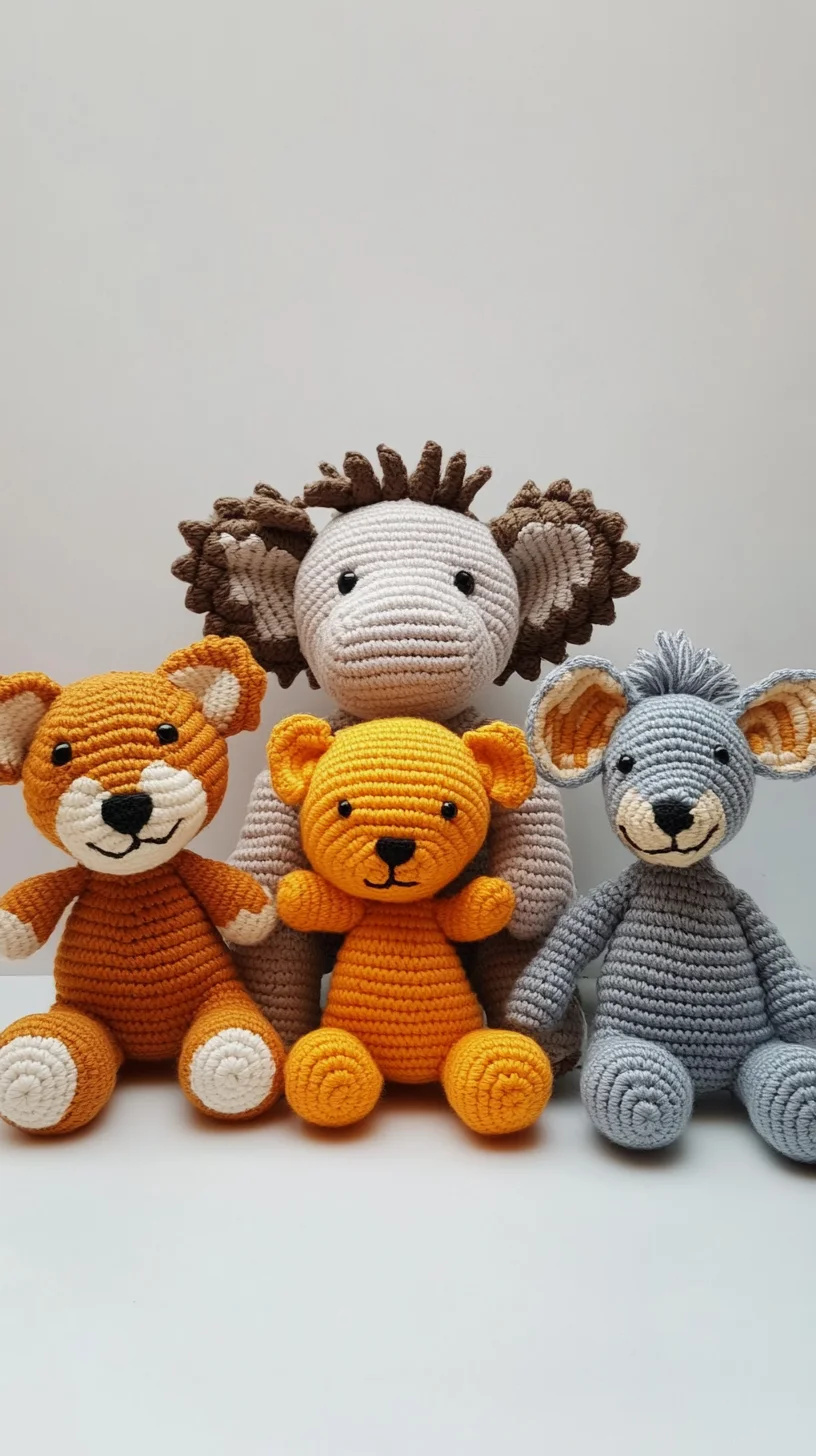 Adorable Crochet Animals: Perfect Handmade Companions for All Ages