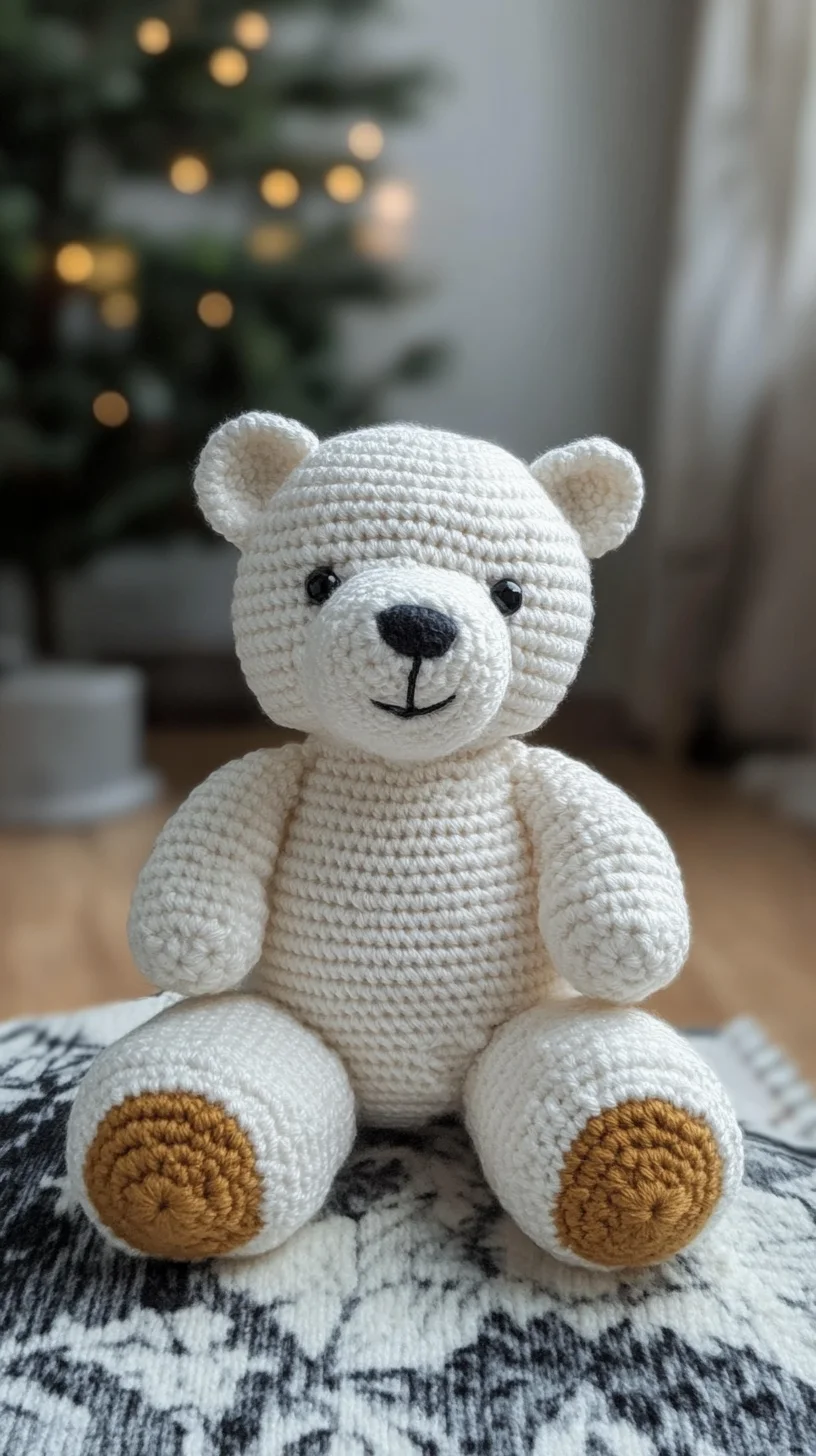 Adorable Crochet Bear: A Cuddle-Ready Companion for All Ages