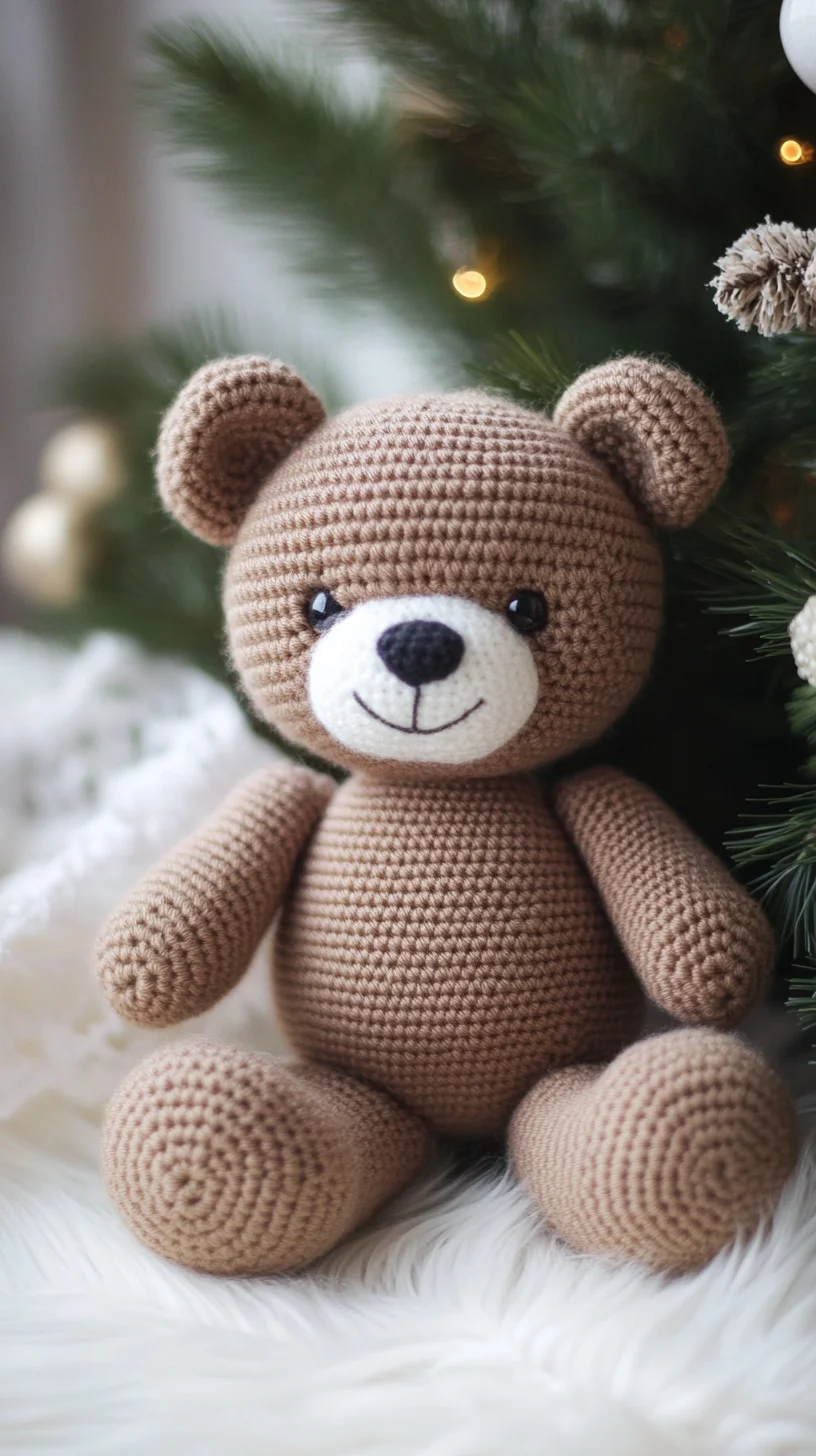 Adorable Crochet Bear: A Heartwarming Touch for Every Occasion