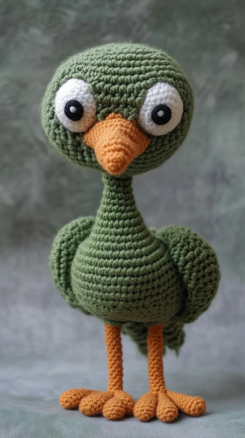 Adorable Crochet Bird: A Whimsical Addition to Your Handmade Collection