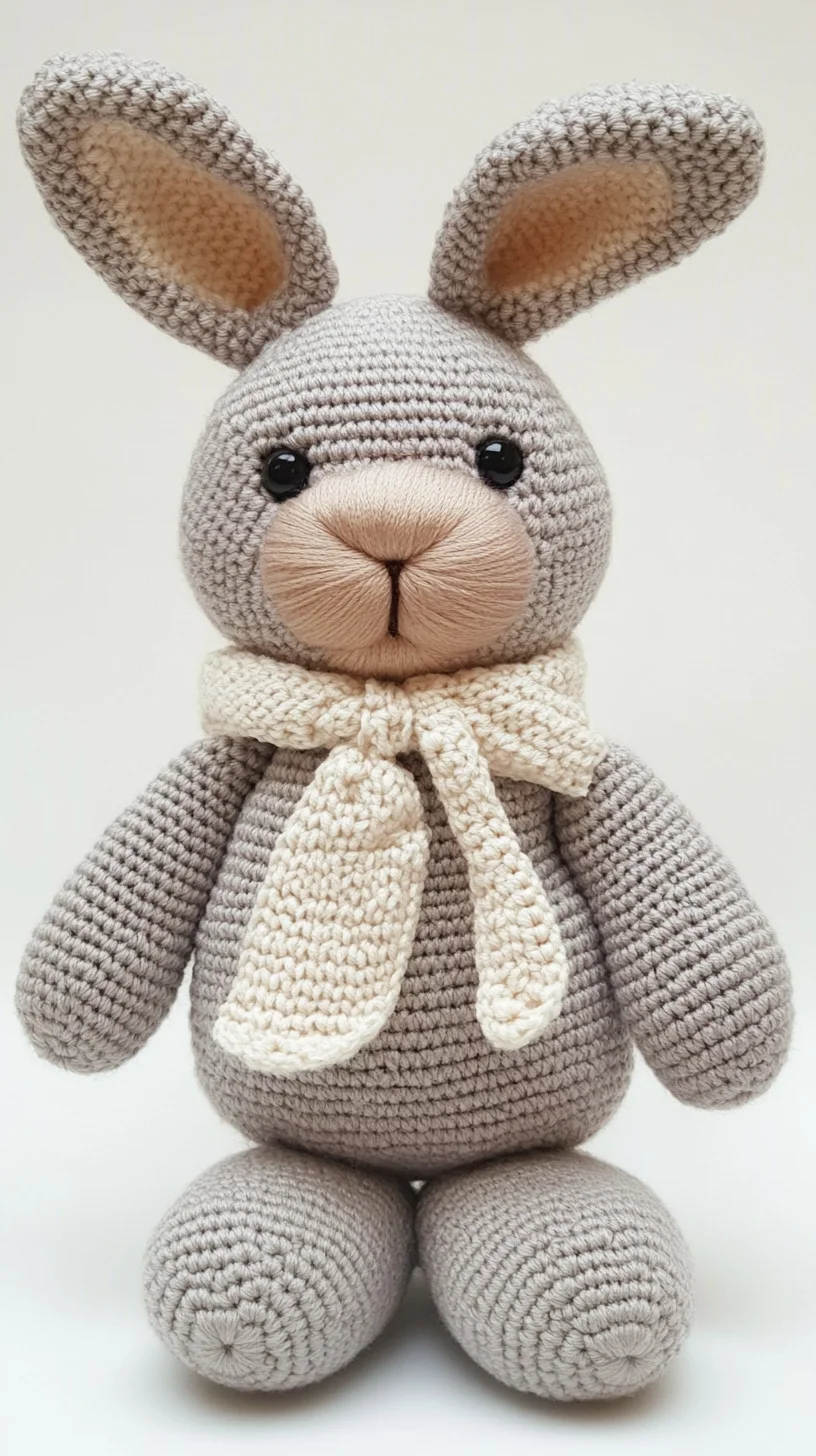 Adorable Crochet Bunny: A Charming Addition to Your Home Decor