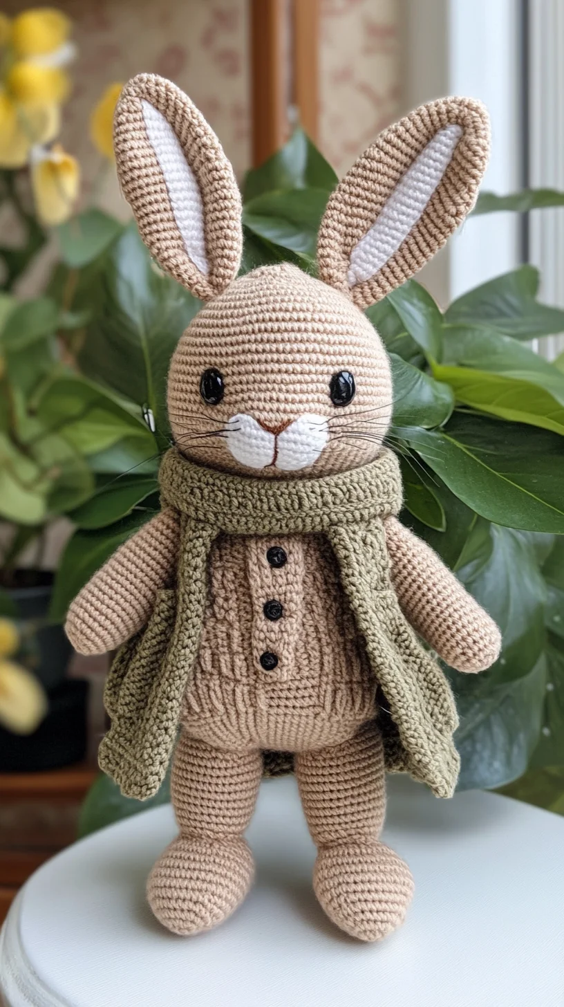 Adorable Crochet Bunny: The Perfect Handmade Companion for Any Child