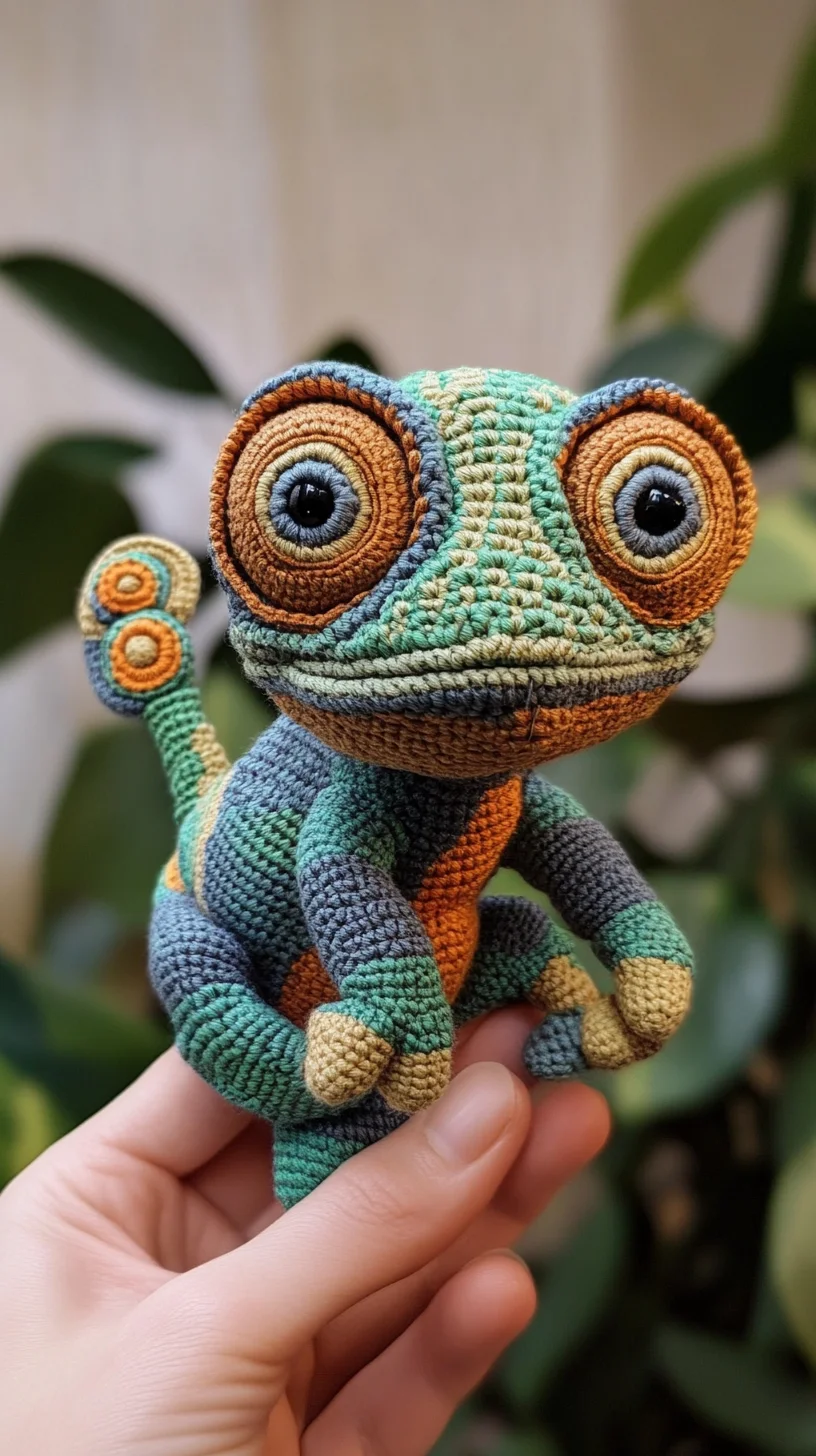 Adorable Crochet Chameleons: A Whimsical DIY Craft for All Ages