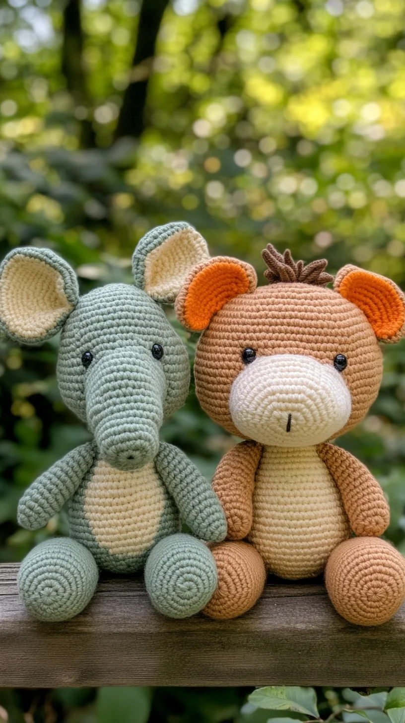 Adorable Crochet Companions: Whimsical Animal Dolls for All Ages
