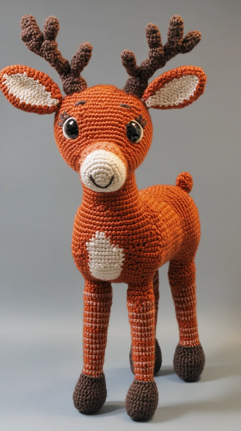 Adorable Crochet Creations: Craft Your Own Charming Reindeer
