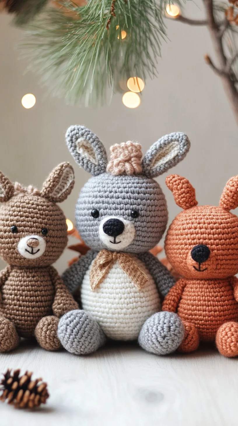 Adorable Crochet Critters: Bringing Whimsy to Your Home Decor