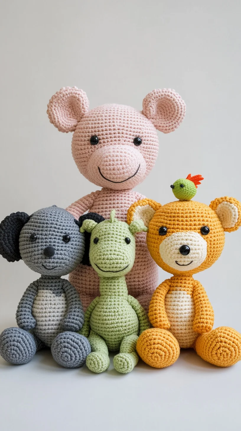 Adorable Crochet Critters: Whimsical Toys for Every Little One