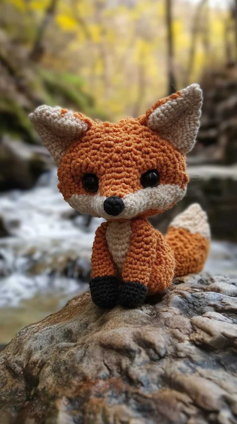 Adorable Crochet Fox: A Whimsical Touch to Your Home Decor