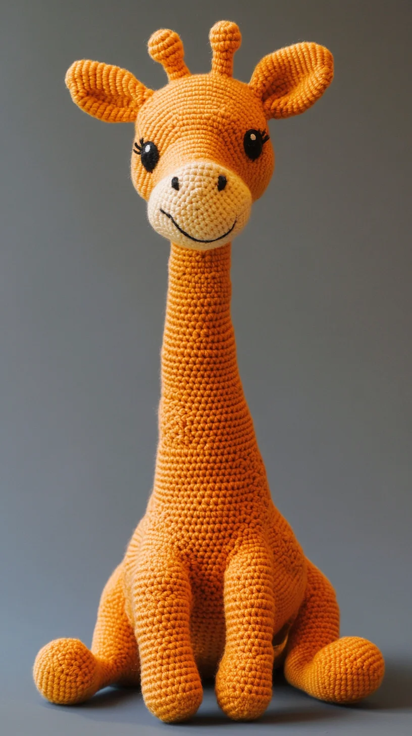 Adorable Crochet Giraffe: A Perfect Plushie for Kids and Decor