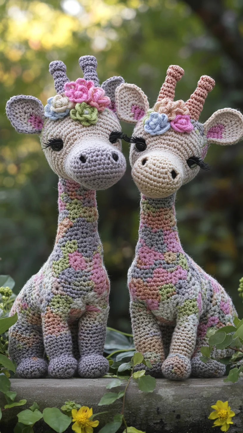Adorable Crochet Giraffes: A Charming Touch to Your Home Décor